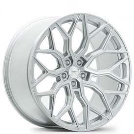 24" Vossen Wheels HF-2 Custom Satin Silver Rims