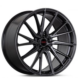21" Staggered Vossen Wheels HF-4T Custom Anthracite True Directional Rims