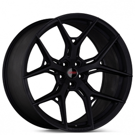 19" Staggered Vossen Wheels HF-5 Custom Matte Black Rims