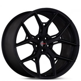 21" Vossen Wheels HF-5 Custom Matte Black Rims