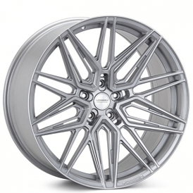21" Vossen Wheels HF-7 Custom Satin Silver Rims