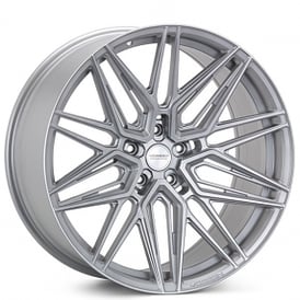 19" Vossen Wheels HF-7 Custom Satin Silver Rims