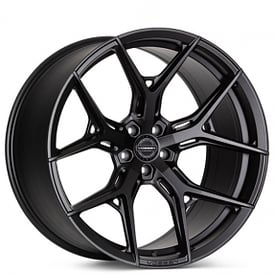 22" Staggered Vossen Wheels HF-5 Matte Gunmetal Rims 