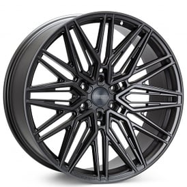 24" Vossen Wheels HF6-5 Matte Gunmetal Rims 