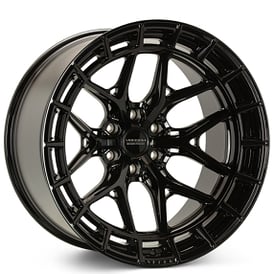 17" Vossen Wheels HFX-1 Gloss Black Off-Road 6-Lugs Rims