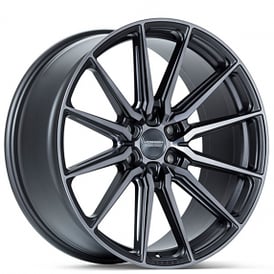 20" Vossen Wheels HF6-1 Tinted Matte Gunmetal Rims 