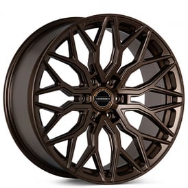 24" Vossen Wheels HF6-3 Custom Satin Bronze Rims