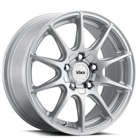 16" Voxx Wheels Cotto Silver Rims
