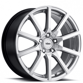 18" Voxx Wheels Este Silver Rims 
