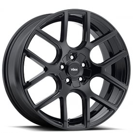18" Voxx Wheels Lago Gloss Black Rims