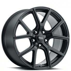 18" Voxx Wheels Lumi Matte Black Rims