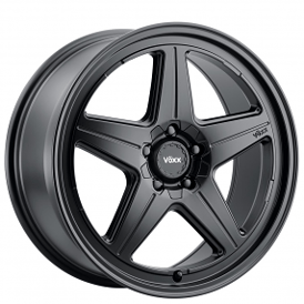 18" Voxx Wheels Nesso Matte Black Rims