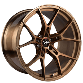 19/20" VS Forged Wheels VF01 Brushed Bronze Corvette Monoblock Forged Rims 