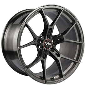 19/20" VS Forged Wheels VF01 Brushed Titanium Corvette Monoblock Forged Rims 