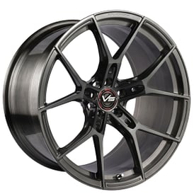 20" Staggered VS Forged Wheels VF01 Brushed Titanium Monoblock Forged Rims