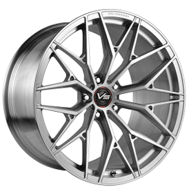 20" VS Forged Wheels VF03 Brushed Clear Monoblock Forged Rims
