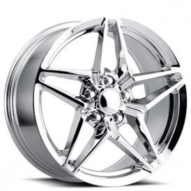 19" Corvette C7 Wheels FR 29 ZR1 Chrome OEM Replica Rims  