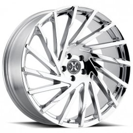 26" Xcess Wheels X02 Chrome Rims