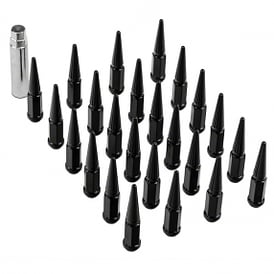 Wheel Spike Lugs and Locks Set for Any Vehicle