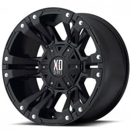 20" XD Wheels XD822 Monster 2 Matte Black Off-Road Rims 