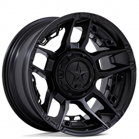 20" XD Wheels XD871 Slash Matte Black Off-Road Floating Cap Rims