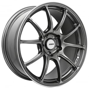 18x9.5 ET40  avar Racing BVR02 Gunmetal with Machined Lip Flow Formed Wheels (5x100/108/114, +40mm)