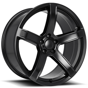 20" Dodge Hellcat HC2 Wheels FR 77F Satin Black OEM Replica Flow Formed Rims