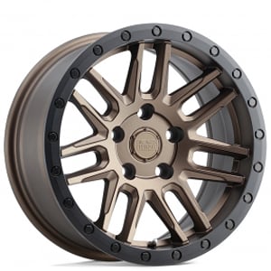 17" Black Rhino Wheels Arches Bronze with Black Lip Edge and Bolts Crossover Rims
