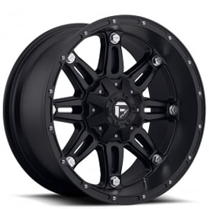 20" Fuel Wheels D531 Hostage Matte Black Off-Road Rims 