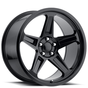 20" Staggered Dodge Demon Wheels FR 73 Gloss Black OEM Replica Rims