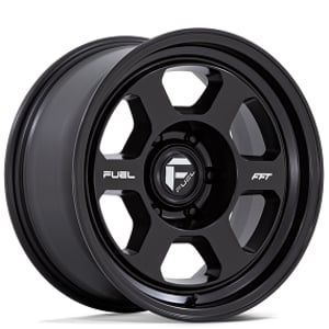 17" Fuel Wheels FC860 Hype Matte Black Off-Road Rims
