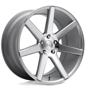 20" Staggered Niche Wheels M179 Verona Gloss Silver Machined Rims