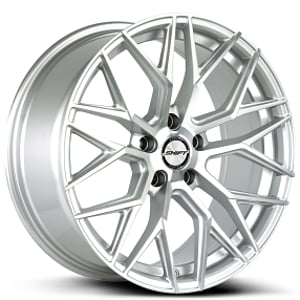 18" Shift Wheels Spring Silver Machined Rims 
