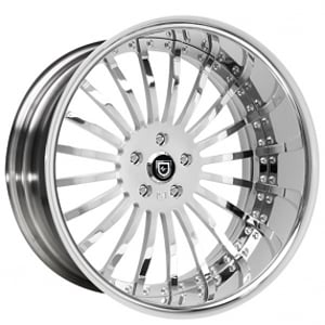 24" Lexani Forged Wheels LF-Luxury LF-714 Chrome Forged Rims 