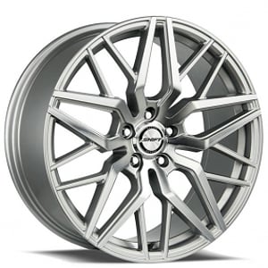 22" Shift Wheels Spring Silver Machined Rims  