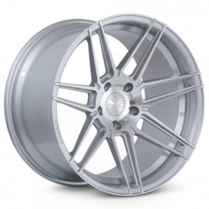 20" Staggered Ferrada Wheels F8-FR6 Machined Silver Flow Formed Rims