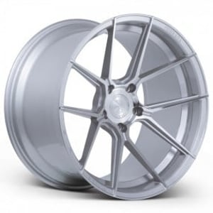 20" Staggered Ferrada Wheels F8-FR8 Silver Machined Flow Formed Rims