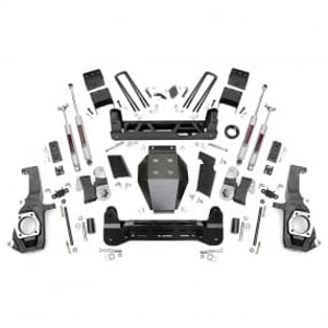 7.5" Rough Country Suspension Lift Kit (Chevy/GMC 2500HD/3500HD 2011-2019)