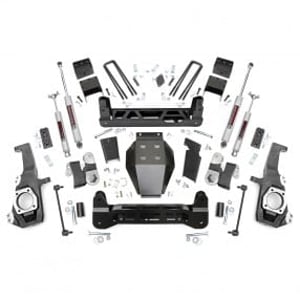 5" Rough Country Suspension Lift Kit (Chevy/GMC 2500HD 2020-2025)