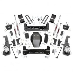 5" Rough Country Suspension Lift Kit | Torsion Drop (Chevy/GMC 2500HD 2020-2025)