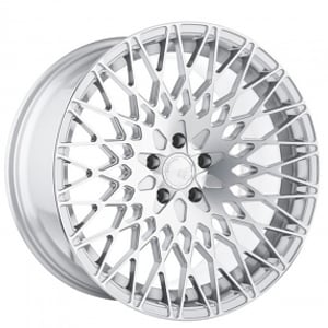 19" Staggered Avant Garde Wheels M540 Silver Machined Rims 