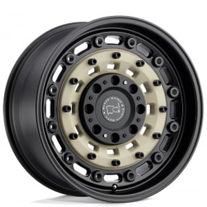 20" Black Rhino Wheels Arsenal Sand on Black Off-Road Rims