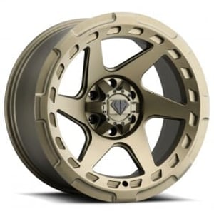 18" Blaque Diamond Wheels BD-O728 Matte Bronze Off-Road Rims
