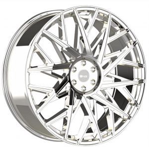 22" Eclipse Wheels 101 Chrome Rims