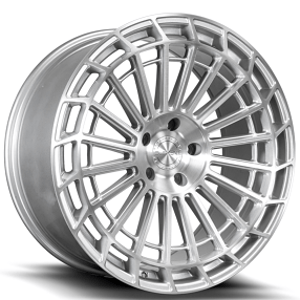 22" Element Wheels EL23 Brushed Silver Rims