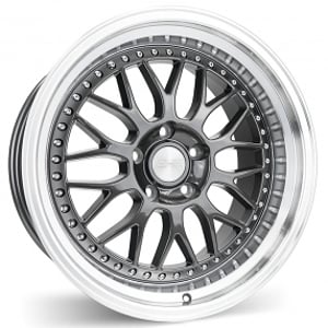 18" ESR Wheels SR01 Gunmetal JDM Style Rims