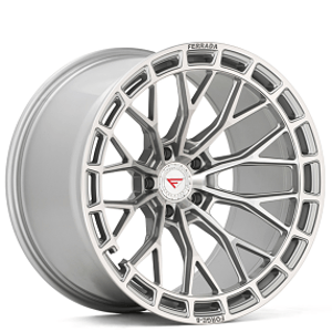 20" Ferrada Wheels F8-FR12 Machined Silver Flow Formed Rims   