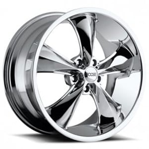 20" Staggered Foose Wheels F105 Legend Chrome Rims