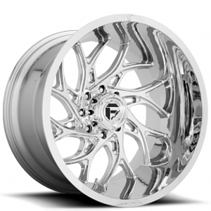 20" Fuel Wheels D740 Runner Chrome Off-Road Rims 