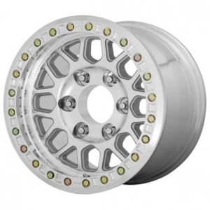 17" KMC Wheels KM234 Grenade Desert Beadlock Machined Off-Road Rims